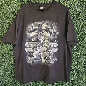 Mens 2XL Stay Low Homie Graphic Tshirt